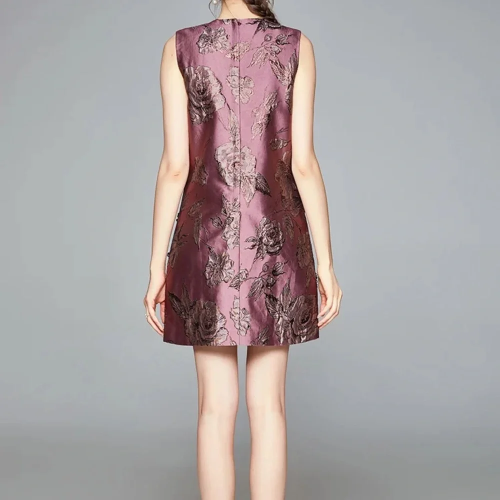 Embellished Satin Dress The Vivvy - Picture 6 of 14